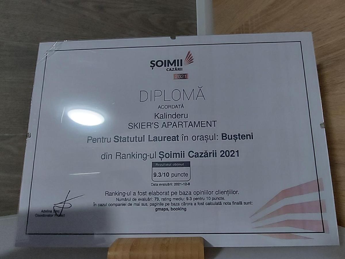 Kalinderu Skier'S Apartament Bellevue Buşteni Eksteriør bilde