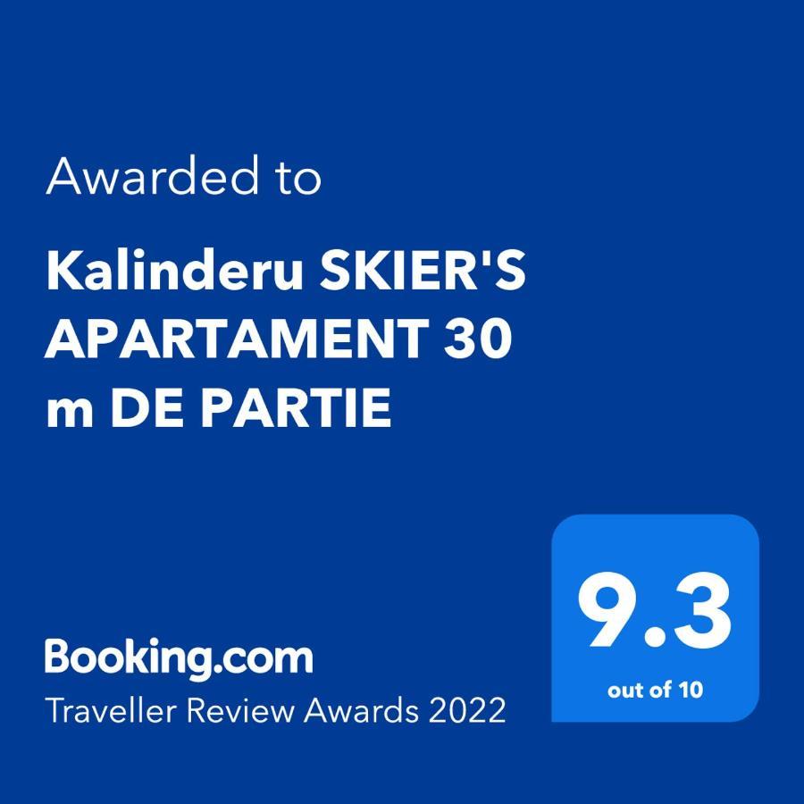 Kalinderu Skier'S Apartament Bellevue Buşteni Eksteriør bilde